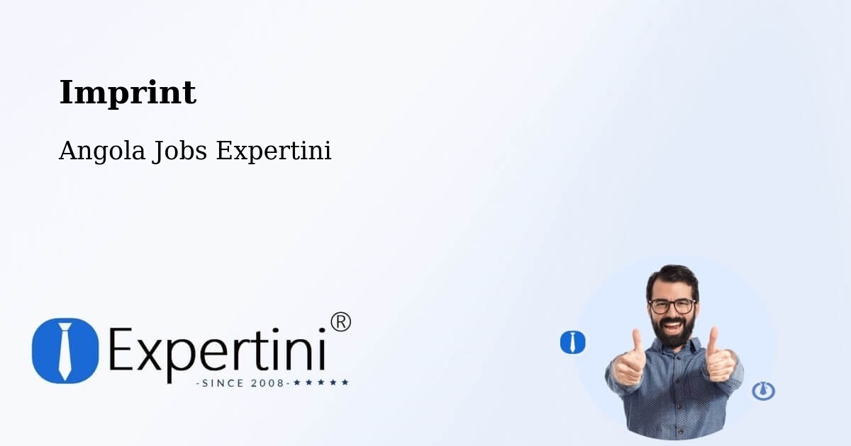 Imprint – Chibia - Angola Jobs Expertini